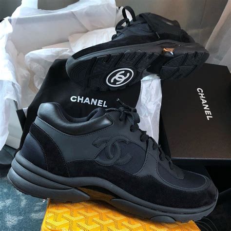 chanel runners men|chanel trainers all black.